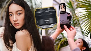 RF 35mm F1.8   Canon EOS R6 Behind the Scenes