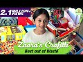 Zaaras crafitti  best out of waste  episode 4  wow life