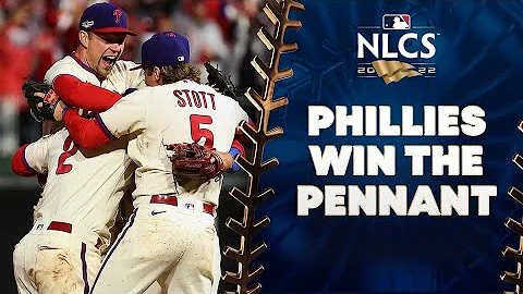 Phillies win the pennant! The Phillies incredible ...
