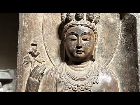 中国初唐・末期「名品・石仏龕」南北朝時代・大乗仏教寺院放出・博物館級極上大型石仏 中国初唐・末期「名品・石仏龕」南北朝時代・大乗仏教寺院放出