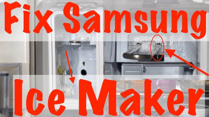 Samsung Refrigerator Ice Maker Not Working? - Maughanster Appliance