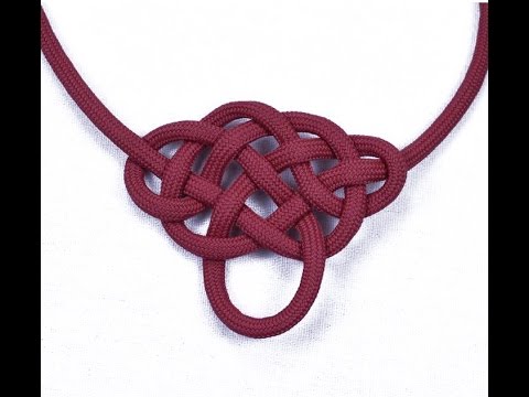 How to a Celtic Pendant Paracord Necklace - - YouTube
