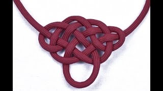 How to Make a Celtic Pendant Paracord Necklace - BoredParacord