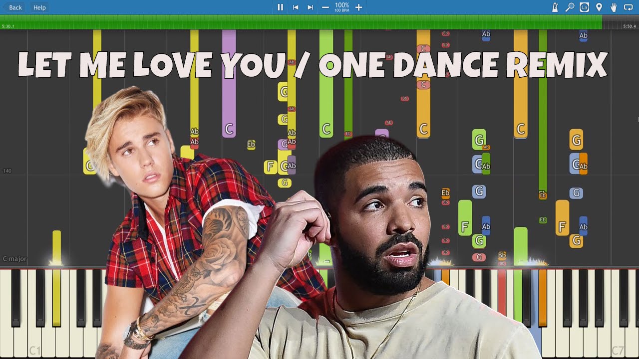 IMPOSSIBLE REMIX - Let Me Love You / One Dance - Mash Up - DJ Snake, Justin Bieber, Drake