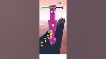 Stack Color Level 22 Gameplay Walkthrough (Android,IOS) #shorts