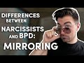 Differences in npd and bpd mirroring