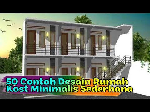 50 Contoh Desain Rumah Kost Minimalis Sederhana