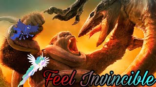 Kong & Celestia & Luna Vs Skullcrawlers ( Godzilla Meets My Little Pony ) Feel Invincible