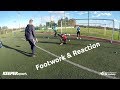 Goalkeeper training: Footwork & Reaction