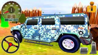 Army Jeep Driving 3D Game - SUV Parking Simulator | Android Gameplay screenshot 5