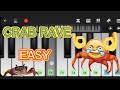 Crab Rave by Noisestorm - Perfect Piano Tutorial🔥