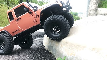 SCX10 ii Raw Builder Kit JP1 body with Hobbywing Fusion