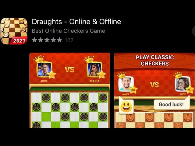 Checkers - Online & Offline (by GamoVation) - free classic board