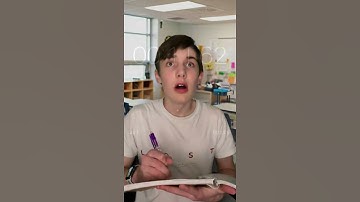 When There Is 1 Minute Left In Class 😂 #Shorts