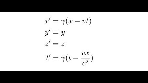 Lorentz transformations and the Invariant Element in Special Relativity (Mathematical Derivation)