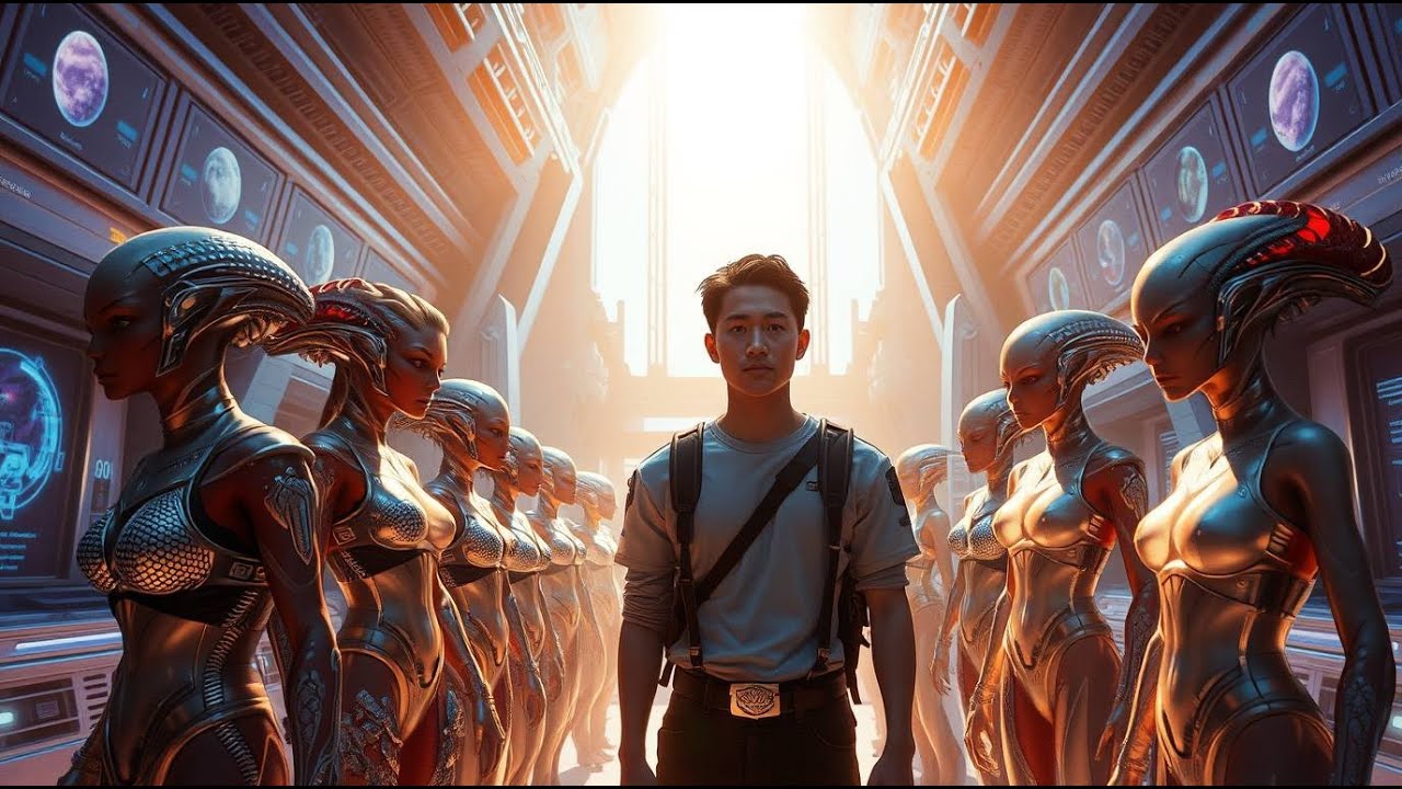 Galaxy’s Most Lethal Girls Faced a New Transfer—A Human They Can’t Ignore | A Short Sci-fi Story