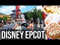 Disney Epcot Food Tour 2023 | Food & Wine Festival Vlog | Orlando FL