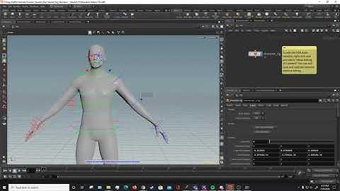 Houdini AutoRig and Body Deform Demonstration