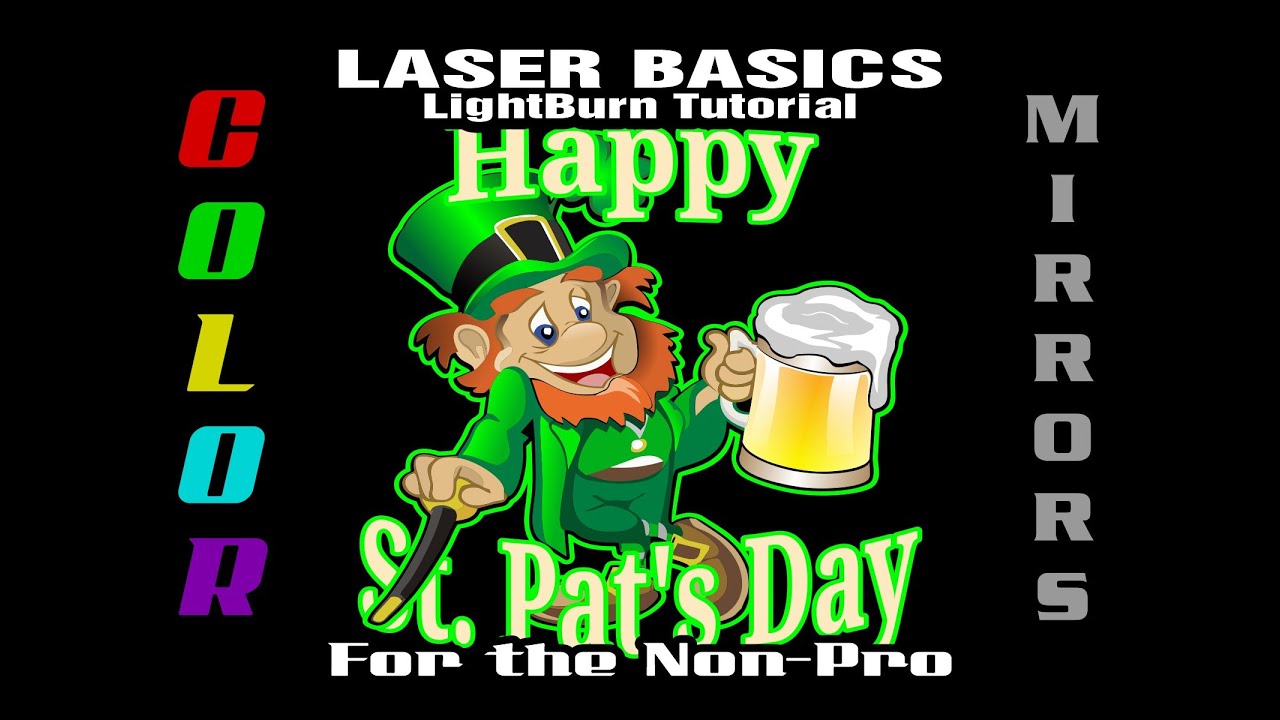 Laser Basics and LightBurn Tutorial for Engraving Mirrors NonPro