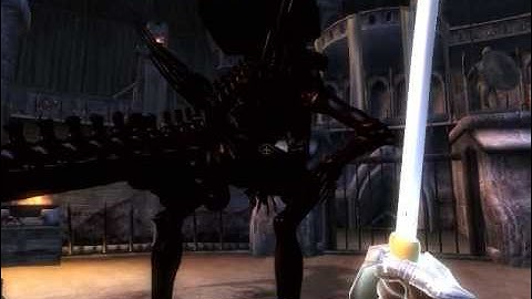 Tes4 Oblivion - Xenomorph Mod WIP - Queen preview