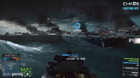 BF4 - MASSIVE WEATHER EVENT IN GAME - Paracel Storm - LEVOLUTION Gameplay (Battlefield 4) | Chaos