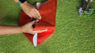 double kimono gift wrapping,  Gift wrapping ideas, #Christmas #gifts #presents #holidays #diy