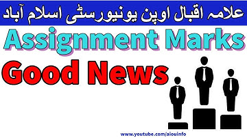 aiou result of Assignment Marks Spring 2021 Allama Iqbal Open University | AIOU INFO