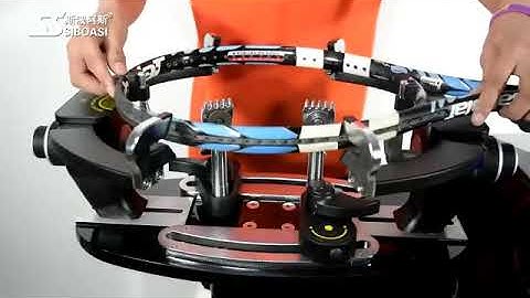 Tennis & Badminton Double use Racket Stringing Machine SIBOASI S3169 斯波阿斯网羽拍通用拉线机
