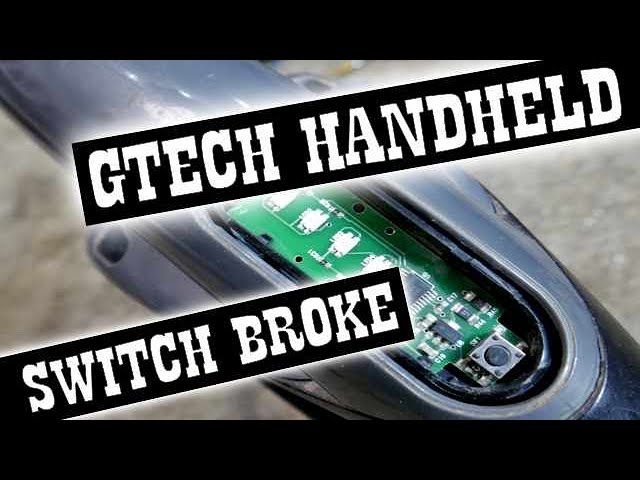 Gtech ATF006 on/off button Micro Switch repair Service 
