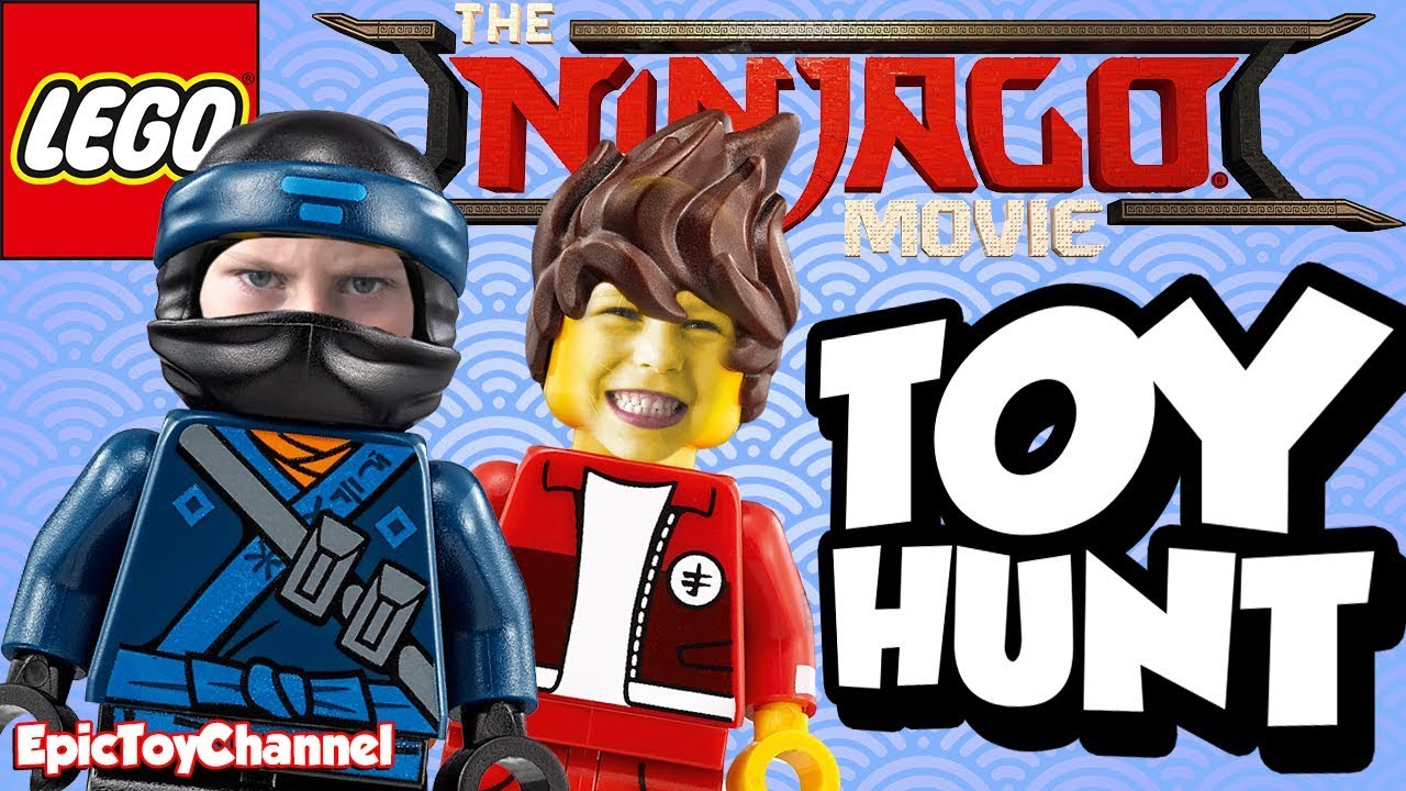 Surprise Toys For Kids LEGO NINJAGO MOVIE REVIEW, Ninjago Lego Toy Hunt