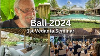 Bali Trailer 2024: 1st Vedanta Seminar with Ramji and Sundari, John, Dave & Lucua