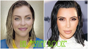 ¿Qué utiliza Kim Kardashian para tener un pelo brillante?