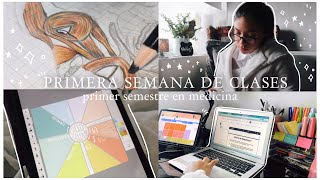 PRIMERA SEMANA DE CLASES EN MEDICINA (primer semestre)  Carola MedStudy
