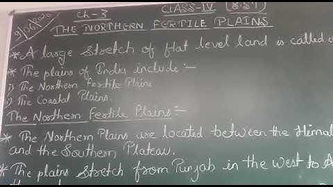 Class 4 - Social Studies - Chapter 3 , Part 1
