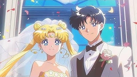 Sailor Moon~ Usagi and Tuxedo Mask🌙✨❤️~Kiss you again