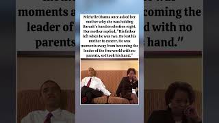 Michelle Obama: I Held Baracks Hand - Compassion Shaped A President.