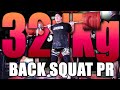 321kg Back Squat ｜300, 311, 321kg Back Squat by Toshiki Yamamoto