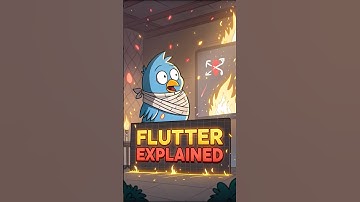 Flutter Explained in 60 Seconds (With Pain 😅) #coding #programming