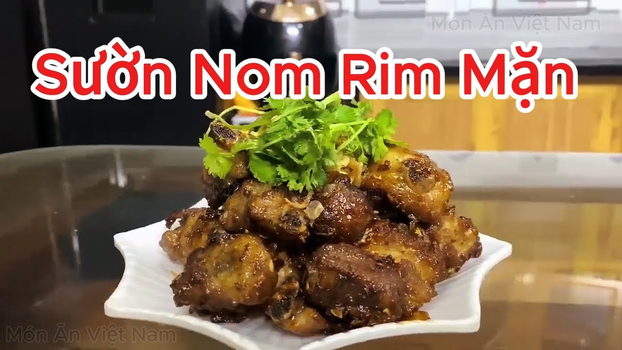 Sườn non rim mặn – Món ngon hao cơm số 1 | Món ngon Việt Nam - YouTube