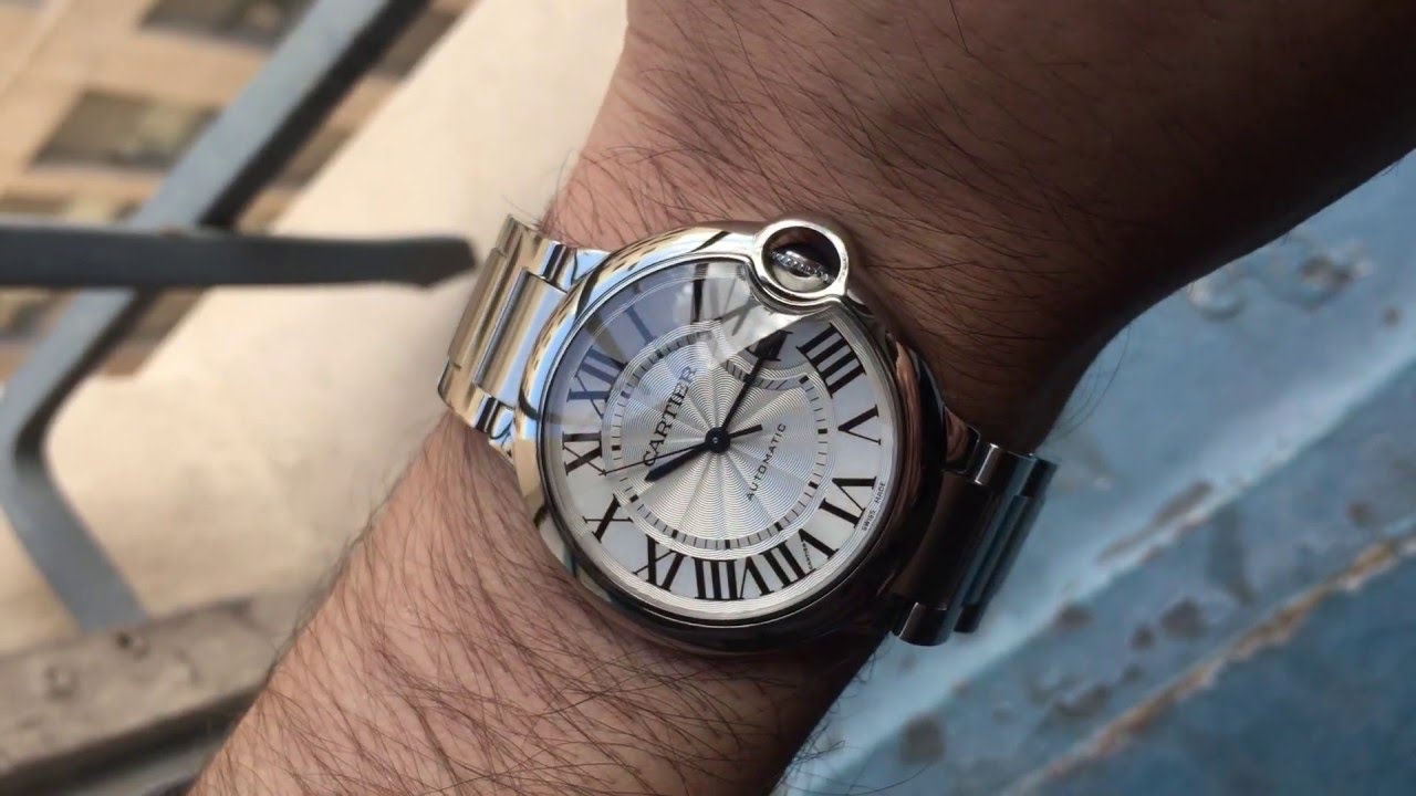 cartier ballon bleu 36mm automatic