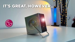 LG Cinebeam Q - It's Great, HOWEVER  theres a Problem...
