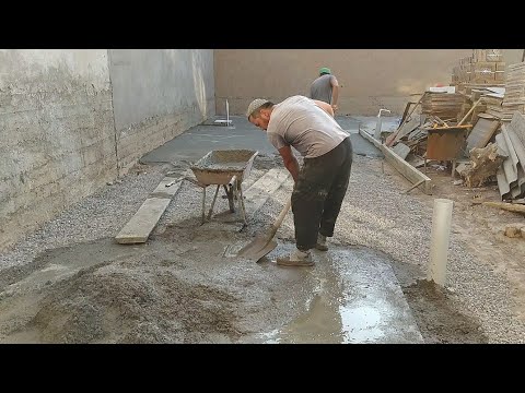 Video: Yengil beton stolni qanday qilish kerak?