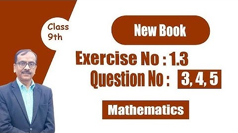 Class 9Math Ex 1.3 Q3,Q4,Q5| Detailed Descriptive Solutions |Triangle & Pythagoras Full Explanation