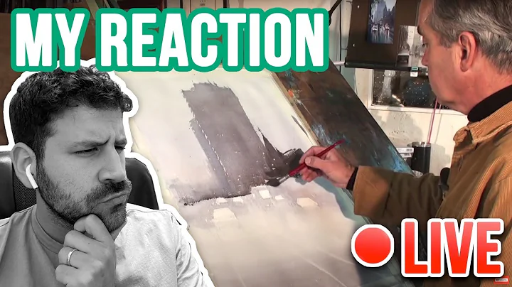 Reacting to Joseph Zbukvic's Painting Process | LIVE