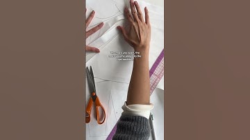 Making a cowl neck top pattern