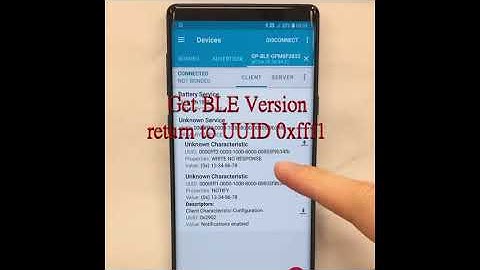 GPM8F343832A BLE Demo