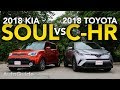 2018 Toyota C-HR vs Kia Soul Comparison