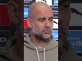 Guardiola was asked if Fernandes & Shaw were the only Man Utd players who could play for Man City 👀
