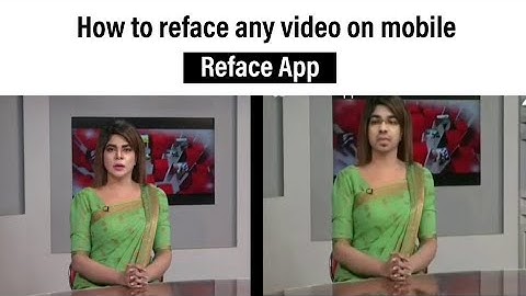 How To change Gallery Video face by Reface App on mobile phone