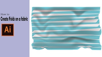 How to create folds in a Fabric - Adobe Illustrator